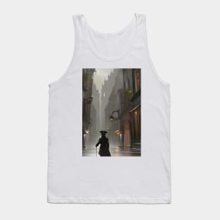 Mysterious cat Tank Top